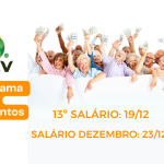 Governo divulga o cronograma de pagamentos do mês de dezembro